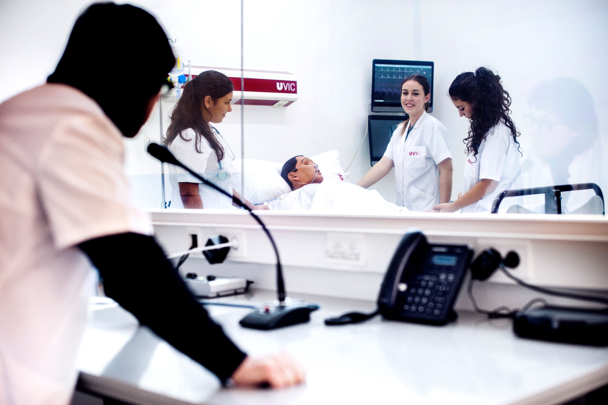 Laboratori de simulació d'Infermeria de la UVic