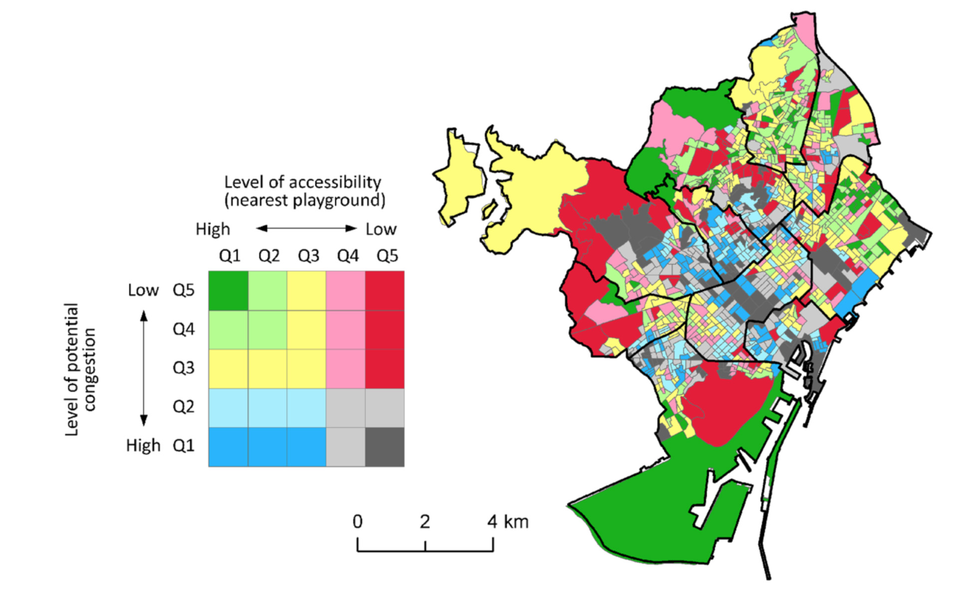 Mapa Barcelona