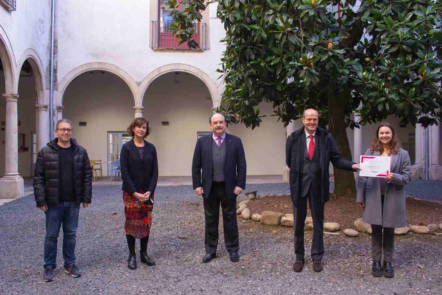 Enric López, Anna Sabata, Josep Eladi Baños, Oriol Guixà i Júlia Piqué