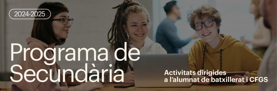 Programa de Secundària 2024-25