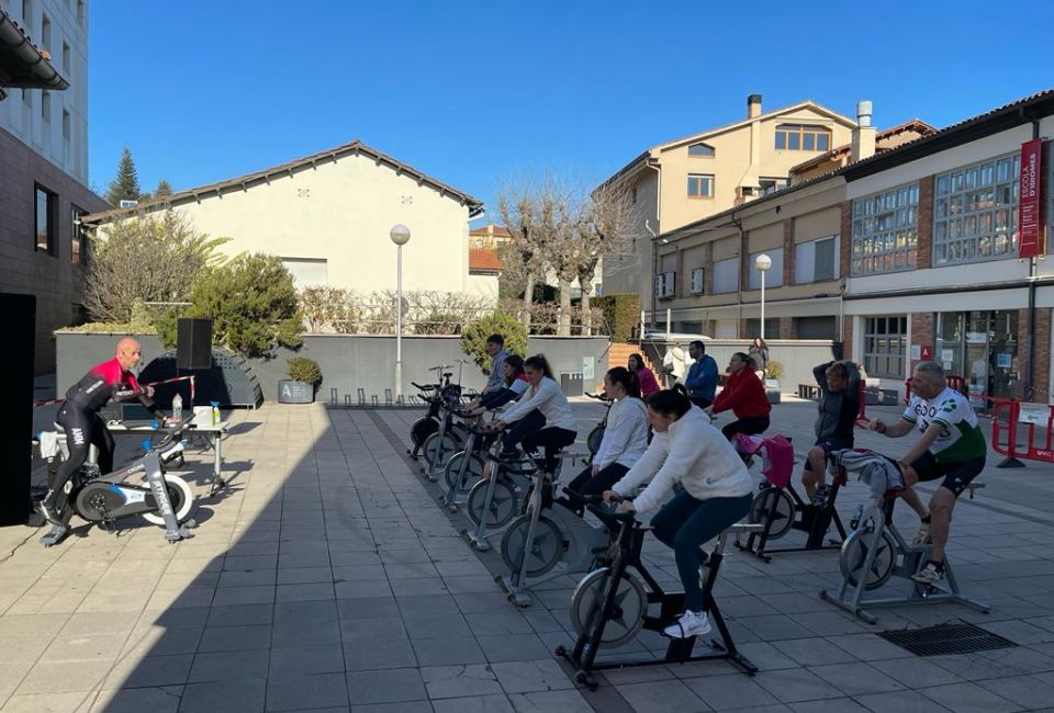 Clase de spinning